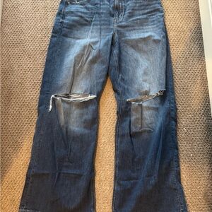 American Eagle Distressed Blue Denim Jeans